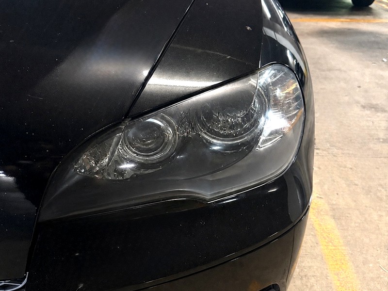 SUV Headlight — after restoration
